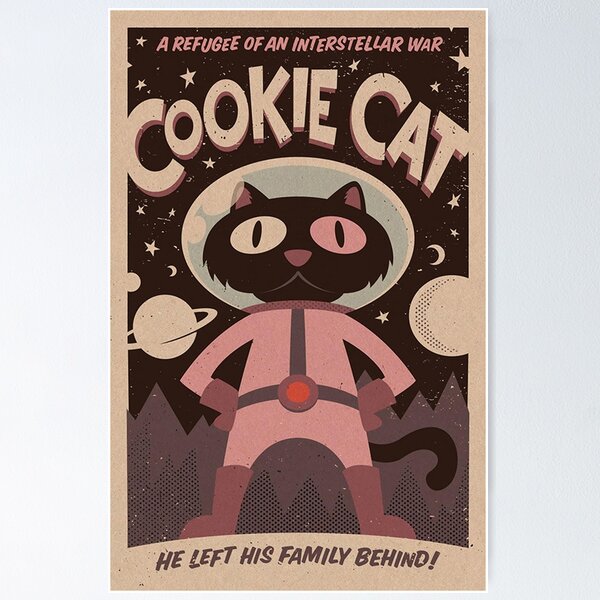 Cookie Cat Poster Poster RB0901 product Offical galaxy Merch